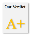 Our Verdict A+